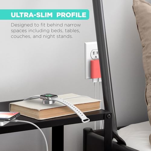 i Home 2-Port USB Wall Charger – Compact Dual Port AC Adapter for Rapid Device Charging – Flat Design for Travel & Home Use – Enhanced Compatibility with Smartphones & Tablets – Safe, High-Speed Charging Solution