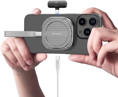 Revolutionize Your Storage with the Magnetic M.2 2230 NVMe SSD Enclosure – 2 TB Capacity, USB-C 3.2 Gen 2 10 Gbps Speed, Kickstand for Hands-Free Use, and Extra USB-C 2.0 Port for Ultimate Flexibility – Perfect for i Phone, Mac Book, and i Pad Users Seeking Enhanced Compatibility and Convenience!