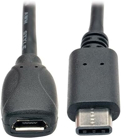 Tripp Lite 6 ft USB 2.0 Cable – High-Speed Type-C to Type-C M/M for Effortless Data Transfer and Fast Charging, Ideal for Laptops, Tablets, and Smartphones, Durable Design with Reversible Connector for Maximum Compatibility and Convenience