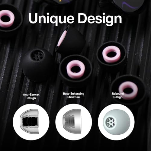 Linsoul Kiwi Ears Flex Silicone Replacement Earbud Tips – Premium Noise Isolation IEM Tips for KZ ZS10 Pro 2, Super Mix 4, Hype4, Orchestra Lite, and Cadenza | Custom Comfort and Enhanced Sound Clarity (Available in S/M/L Sizes, Stylish Green) – Transform Your Audio Experience