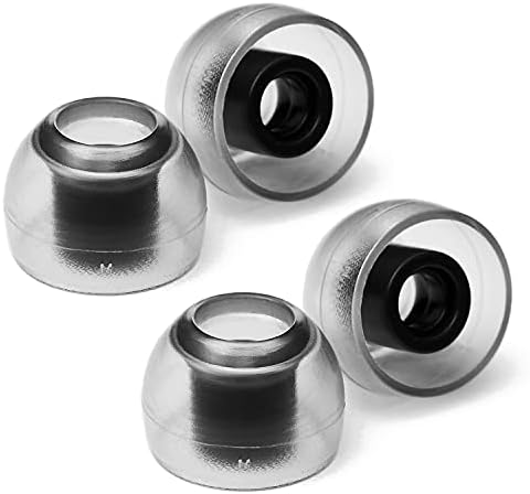 Upgrade Your Listening Experience with AZLA Crystal Standard (L) Earbud Tips – Premium Noise-Canceling Replacement for Wireless Headphones – Compatible with Shure, Sony, Beats, Sennheiser, Jabra, and JBL – Enhanced Comfort and Acoustic Clarity for Extended Use