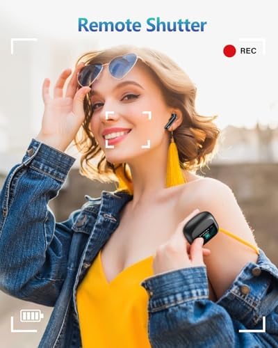 Premium Bluetooth Wireless Earbuds with Advanced Touch Control – Cutting-Edge ANC & ENC Noise Cancellation for Immersive Sound – 40 Hours Deep Bass Playback & IPX7 Waterproof Design for Ultimate Durability – Crystal Clear Call Quality with Integrated Microphones – 5 Customizable EQ Settings for Tailored Listening on i OS & Android Devices (Sleek Dark Blue) – Your Ideal Audio Companion for Active Lifestyles and Uninterrupted Enjoyment