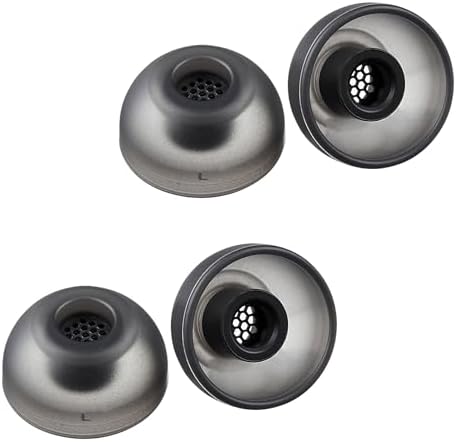 Enhance Your Audio Experience with AZLA Sedna Earfit MAX TWS Earbud Tips (S/MS/M) – Premium Noise-Canceling Silicone Eartips in Dark Gray for Ultimate Comfort and Sound Isolation, Perfectly Compatible with Sony, Samsung, and Sennheiser Wireless Headphones