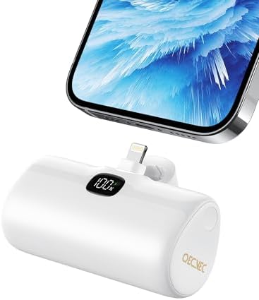 Ultra-Compact 5000 m Ah Mini Power Bank – 20 W Fast Charging Portable Charger for i Phone & Android – Lightweight Travel Essential with PD Compatibility & Smart Protection – Perfect for Short Trips, Camping, and Everyday Use