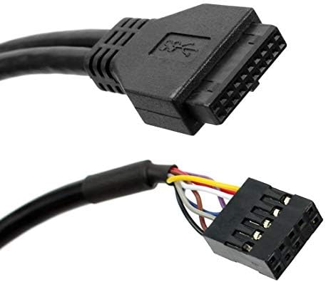 Enhance Your Desktop with the JMT USB 3.0 Front Panel Bracket: Dual High-Speed Ports, HD Audio Connectors, and Sleek Silver Design for Effortless Connectivity and Performance