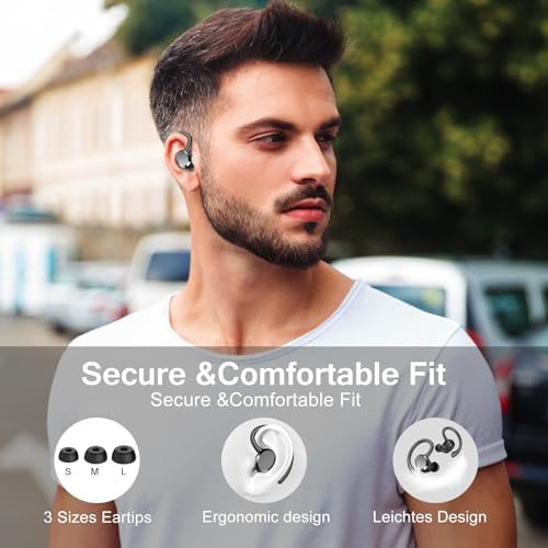Transform Your Audio Experience with Cutting-Edge Bluetooth 5.4 Wireless Earbuds – Hi-Fi Stereo Sound with Advanced ENC Noise Cancellation – IP7 Waterproof for Ultimate Durability – 68-Hour Battery Life with Dual LED Display for Real-Time Monitoring – Perfect for Active Lifestyles and Everyday Connectivity