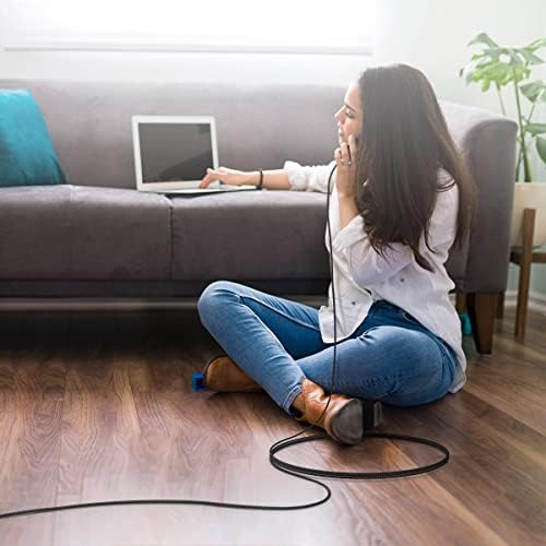 etguuds 20 ft USB C Cable – Long Nylon Braided Charger for Fast Data Transfer & Charging – USB-A 2.0 to Type C Compatibility for Samsung Galaxy Note, LG, Moto, Pixel, Switch & More – Durable Connection for Home & Office Use