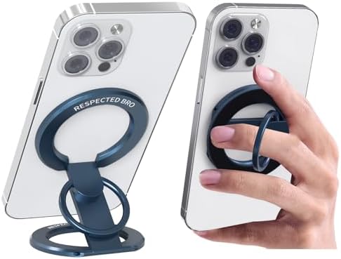 Discover the RESPECTED BRO Desert Gold Magnetic Phone Ring Holder: A Dual Ring Marvel for Enhanced Stability and Versatile Use. Expertly engineered for seamless compatibility with i Phone 16/15/14/13/12, this premium accessory transforms your mobile experience into one of unparalleled convenience. Enjoy hands-free functionality across diverse environments—be it your home, office, gym, or kitchen—with a strong magnetic grip that effortlessly secures your device to any metal surface. The innovative finger loop ensures secure handling, minimizing drop risks while providing comfort during one-handed use. Elevate your video calls, streaming, and browsing by converting any flat surface into an instant stand. Crafted from high-quality materials for long-lasting durability, this phone ring holder is your ultimate companion in navigating daily tasks with confidence and style. Upgrade your i Phone accessories today with the RESPECTED BRO Magnetic Phone Ring Holder—where cutting-edge design meets everyday practicality.