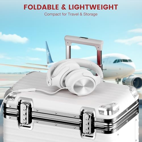 Transform Your Audio Journey with Cowyawn’s Premium USB Type-C Over-Ear Headphones – Stunning Rose Finish, Superior HD Stereo Sound, and Integrated Microphone for Effortless Communication – Ideal for Chromebook, Laptop, and i Phone Users Seeking Optimal Comfort with Portable, Foldable Design