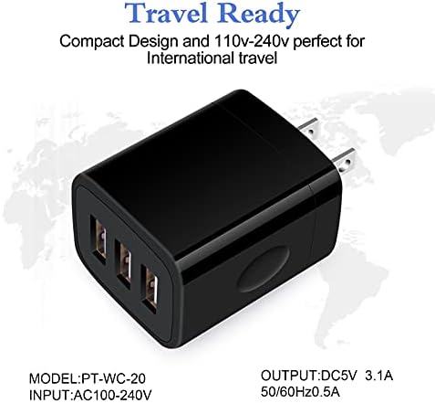 Advanced Multi-Port USB Charging Station with 60 W Fast Charging and 15 W Wireless Pad – Dual PD USB-C and QC USB-A Ports for Efficient Power Delivery to Samsung S25, i Phone 16 Pro Max, and More – Compact Design for Home, Office, and Travel Use – Streamline Your Charging Experience with Enhanced Compatibility and Speed