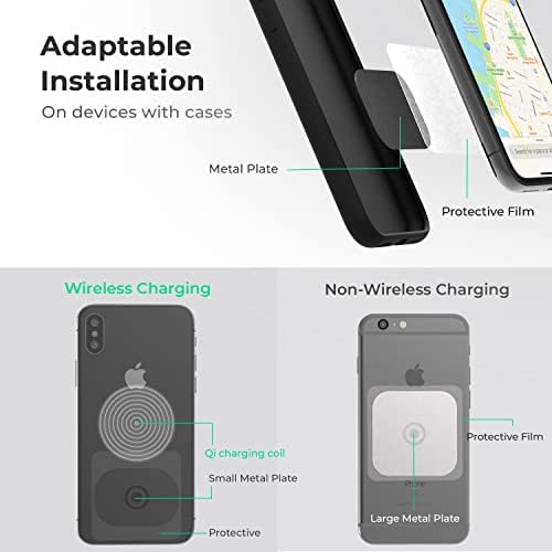 i Ottie i Tap 3 Magnetic Dashboard Smartphone Holder – Universal Car Mount for i Phone & Android with Mag Safe Support, Effortless One-Hand Operation, Quick Adhesive Setup for Secure and Safe Driving