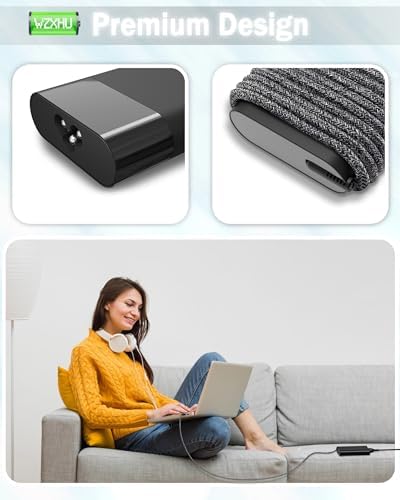 Efficient 65 W USB-C Laptop Charger for HP Spectre, Envy, Elitebook & Chromebook – Fast Charging Power Adapter with Universal Compatibility for Travel & Home Use – Optimized for Performance & Safety