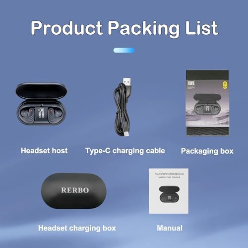 Active Lifestyle Open-Ear Bluetooth Headphones: Superior Noise Cancelling Earbuds with LED Battery Display and Effortless Wireless Charging – Tailored for Fitness, Running, and Sports with Advanced Bluetooth 5.3 Connectivity for Unmatched Stability and Comfort