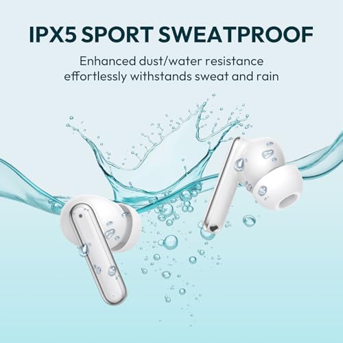 Unleash Your Sound Potential with BAFONE Wireless Bluetooth Earbuds – 60-Hour Playtime, IPX5 Waterproof Durability, and Ergonomic In-Ear Comfort for Active Users. Featuring an LED Battery Indicator for Instant Status Check, These High-Performance Earbuds Offer Effortless Pairing with Smartphones, Laptops, and TVs. Ideal for Athletes and Professionals, Experience Crystal-Clear Calling with the Built-In Microphone. Immerse Yourself in Superior Sound Quality and Long-Lasting Performance – Your Go-To Solution for Music Enjoyment and Seamless Communication, Anytime and Anywhere!