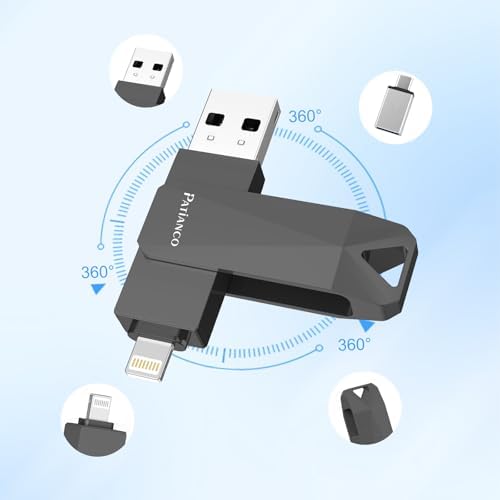 Revolutionize Your Data Storage with the 512 GB MFi Certified USB Flash Drive for i Phone – Stylish Photo Stick for Seamless Backup and High-Speed Transfers, Perfect for i Pad, i Phone, and Computer Users on the Go!