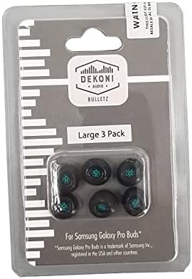 Transform Your Listening Experience with Dekoni Audio Bulletz Memory Foam Replacement Ear Tips for Galaxy Buds Pro | Superior Comfort & Enhanced Noise Isolation | Fits Perfectly in Galaxy Buds Case – Three Pack for Ultimate Convenience