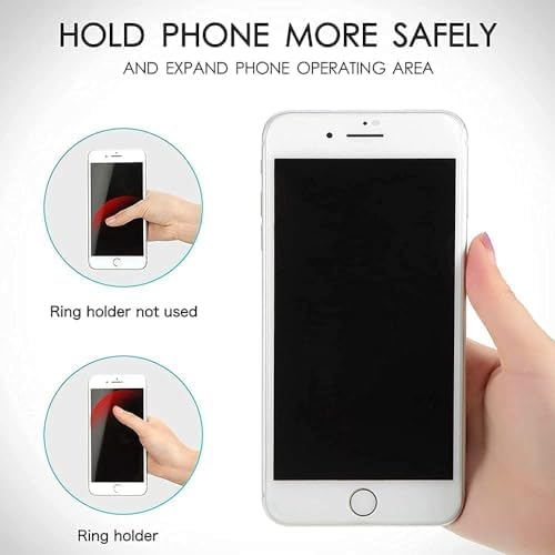 Universal Cell Phone Stand Compatible with for Phone Grip Holder, 360° Rotation-Transparent Magnetic Sparkling Starlight Drops colloidal Powder (Lilac) – Enhanced Compatibility and Speed