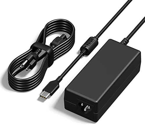 Universal 65 W USB-C Fast Laptop Charger – High-Speed Power Adapter for Lenovo, Dell, Acer, Asus, Google Chromebook, Mac Book Pro/Air, and More – Superior Compatibility & Intelligent Power Delivery for Optimal Device Performance – 10 ft Cable Included, 30-Day Return Guarantee
