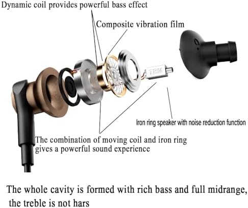 Transform Your Sound Journey with Superior In-Ear Wired Headphones – Deep Bass Noise-Cancelling Earbuds Featuring Universal USB C & 3.5 mm Connectivity, Integrated Microphone for Effortless Hands-Free Calling, Engineered for Comfort, Perfect for Audiophiles and Gamers Desiring Unmatched Audio Clarity and Engaging Listening Experiences