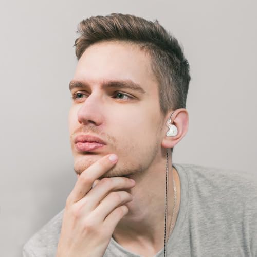 AK6 PRO Wired Gaming Earbuds 2 Pack – Immerse Yourself in Hi-Fi Sound with 10 mm Dynamic Drivers, Deep Bass, and Advanced Noise Cancellation – Ergonomically Crafted for Ultimate Comfort in Stylish Black and Purple Finish, Universally Compatible with All Devices