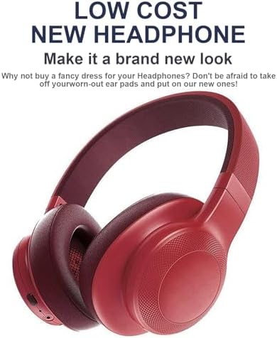 Revolutionary JBL E55 BT Replacement Ear Pads – Ultra-Comfortable Memory Foam Cushions with Breathable Mesh for Enhanced Noise Isolation and Long-Lasting Audio Enjoyment – Perfect Fit Black Earpads for Unmatched Listening Quality