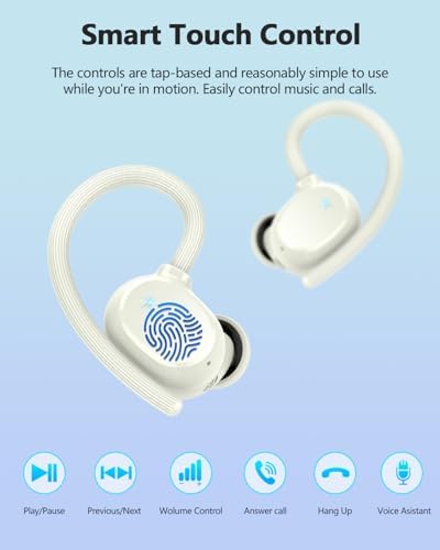 Transform Your Audio Experience with Cutting-Edge Bluetooth 5.4 Wireless Earbuds – Hi-Fi Stereo Sound with Advanced ENC Noise Cancellation – IP7 Waterproof for Ultimate Durability – 68-Hour Battery Life with Dual LED Display for Real-Time Monitoring – Perfect for Active Lifestyles and Everyday Connectivity