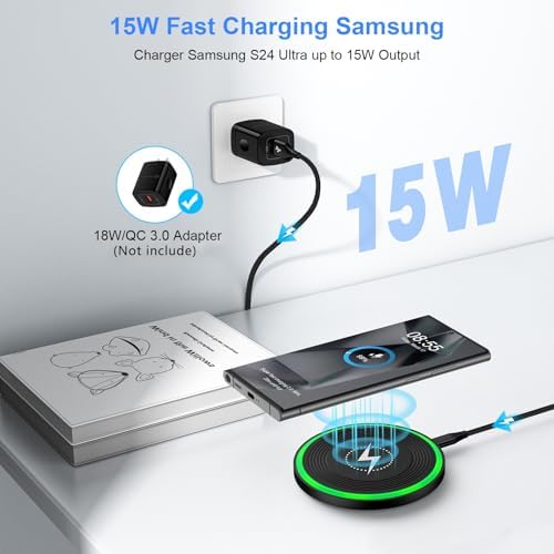 25 W Dual Port Type-C Fast Charging Wall Charger – Ultimate High-Speed Power Adapter for Samsung Galaxy S24 Series, i Phone 16/15/14 Pro, and Google Pixel 9 – Compact, Lightweight Design with Advanced Safety Features for Effortless Device Charging Anywhere, Anytime