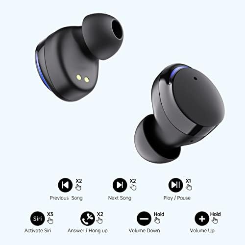 Revolutionary Bluetooth 5.0 Waterproof Wireless Earbuds – Superior Hi-Fi Sound with Ergonomic Comfort for Active Lifestyles, Enhanced Audio Experience for Workouts, Travel, and Daily Use, Featuring Rapid Connectivity and Extended Battery Life