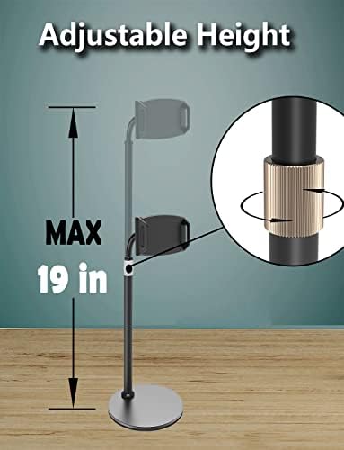 Enhance Your Workspace with the MAGIPEA Adjustable Tablet Stand and Holder – Versatile, Bendable Design for Unmatched Device Compatibility, Perfect for i Pad Pro, Kindle, Switch, and More – Ideal for Multi-Angle Viewing and Hands-Free Use in Any Setting