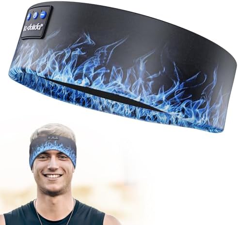 Bluetooth Sleep Headphones with Integrated Sleep Mask – Ultimate Wireless Earbuds for Peaceful Nights and Active Days | Perfect for Travel, Meditation, and Workouts – Superior Comfort and Sound Quality for Insomnia Relief and Focused Relaxation