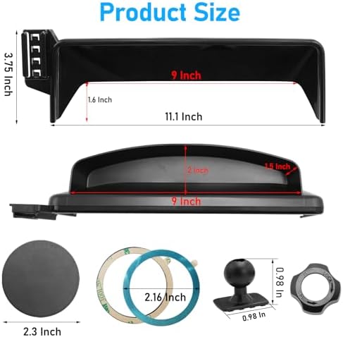 Magnetic Phone Holder Mount for Mazda CX5 (2021-2024) – 360° Rotating Anti-Shake Cradle with Built-in Organizer for 10.25″ Touchscreen – Sleek Black Design for Optimal Accessibility and Safety