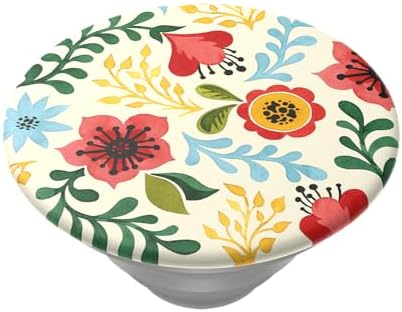 Magnetic Pop Grip for Mag Safe – Elegant Enamel Rose Noir | Multifunctional Phone Stand with Secure Grip & Customizable Swappable Top | Effortless Hands-Free Viewing Kickstand | Wireless Charging Compatible Accessory for Enhanced Smartphone Usability