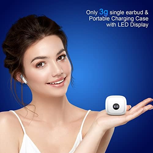 Unleash Premium Sound with Jxrev 2025 Wireless Earbuds – Advanced Bluetooth 5.4 Tech for Effortless Connectivity, Hi-Fi Stereo Audio for Unmatched Clarity, IP7 Waterproof Design for Ultimate Protection, 40-Hour Playtime for All-Day Listening, Enhanced 4-Mic Noise Cancellation for Crystal-Clear Calls, LED Battery Life Indicator for Convenience, Perfect for Active Lifestyles and Daily Use