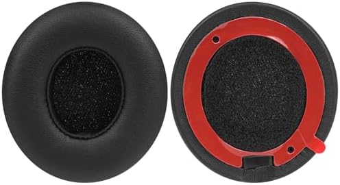 Elevate Your Audio Experience with Geekria Quick Fit Memory Foam Ear Pads for Beats Solo 4 Wireless Headphones – Premium Comfort & Sound Isolation, Durable Black Replacement Cushions for Long-Lasting Enjoyment