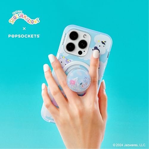 Squishmallow-Inspired Mag Safe Phone Grip & Kickstand – Secure Magnetic Attachment for Effortless Hands-Free Use and Wireless Charging – Stylish Pop Socket Accessory to Elevate Your Mobile Experience with Fun Design and Ultimate Convenience