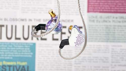 Kinboofi KBEAR Rosefinch Aqua Green Wired In-Ear Headphones – High-Performance Noise-Canceling Earbuds with Aviation-Grade Zinc Alloy Construction and Detachable Cable for Custom Audio – Perfect for Singers and Audiophiles Seeking Unmatched Sound Clarity and Comfort