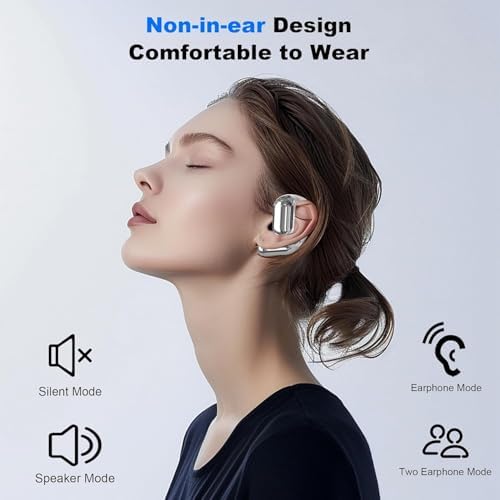 Transform Your Global Communication with AI-Enhanced 3-in-1 Translation Earbuds: Real-Time Language Translator with Superior Sound, 80-Hour Battery Life, and Noise-Cancelling Design – Ideal for Travelers, Professionals, and Language Learners – Subscription-Free Convenience in Sleek White Finish
