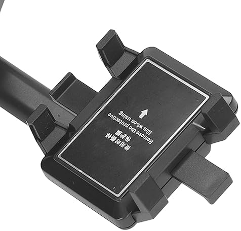 Elevate Your Driving Safety with the Demeras Rearview Mirror Phone Holder – Versatile Smartphone Cradle for Seamless Navigation – Effortless Tool-Free Installation, Rugged Durability, and Wide Compatibility for All Vehicle Types – Enhance Your Hands-Free Experience on the Road