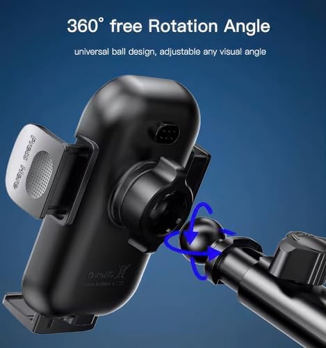 15 W High-Speed Wireless Car Charger and Adjustable Phone Mount – Universal Compatibility for i Phone 10-16 & Samsung Galaxy S Series – Effortless Power with Enhanced Safety and Style