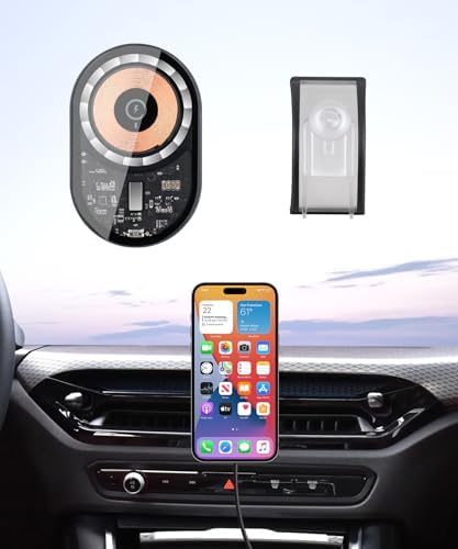 Wireless Charging car Phone Holder for 2012-2018 BMW 3 Series /2014-2020 4 Series/2014-2021 2 Series Auto Accessories Navigation Bracket Interior Decoration Mobile Cell Phone Mount – Enhanced Compatibility and Speed