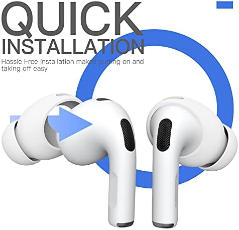 Damon Light Air Pods 3 Silicone Ear Tips – Secure Grip Covers for Enhanced Comfort and Sound Quality – Patent-Registered Design for Apple Air Pods 3 rd Generation (Black) – Ideal for Fitness and Everyday Use – Noise Reduction Earbud Accessories