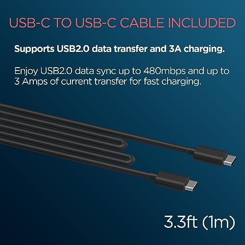 Motorola Turbo Power Share 50 W Dual Port Charger – Fast USB-A & USB-C Adapter with Power Delivery and QC3.0 Outputs, Includes 1 m USB-C Cable for Ultimate Device Compatibility and Speed Boost