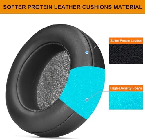 Upgrade Your Audio Experience with Premium Replacement Ear Pads for Corsair Virtuoso PRO Gaming Headset – Superior Noise-Isolating Cushions for Unmatched Comfort and Enhanced Sound Quality During Long Gaming Sessions