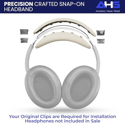 Ultimate Comfort Upgrade Kit: Premium Replacement Ear Pads & Headband Cushions for Bose Quiet Comfort 2023 Models (QC45, QCSE, QC35 II) – Easy DIY Installation in Elegant White Smoke for Superior Sound Quality and Long-lasting Durability