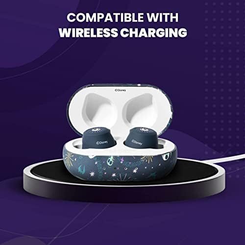 Disney Nightmare Before Christmas Wireless Glow-in-the-Dark TWS Earbuds – Bluetooth 5.0 Headset with Built-in Mic, IPX8 Waterproof Protection, and Portable Charging Case for Ultimate Audio Enjoyment – Unleash Jack and Sally’s Magical Soundscape Anytime, Anywhere