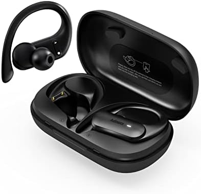 Elevate Your Workout with Open Comfy CF301 Wireless Headphones – Bluetooth Open-Ear Design for Unmatched Comfort and Ambient Awareness, Perfect for Running and Gym Sessions, Superior Sound Quality, Secure Fit for Active Lifestyles, Black – Seamless Compatibility and Lightweight Portability