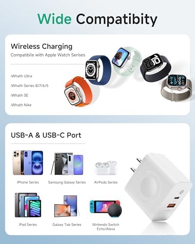 Transform Your Charging Experience with the Premium 3-in-1 Magnetic Wireless Charger for All Apple Devices – Efficient PD 23 W Fast Charging Hub for i Phone 16/15 Pro Max, i Pad Pro/Air, and Apple Watch Series Ultra/SE/9/8/7/6 – Compact, Lightweight Design Perfect for Travel and Everyday Use