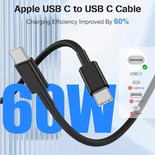 High-Power USB C Car Charger for i Phone 16 & 15 Series – 40 W Dual Port Fast Charging Adapter with 3 FT USB-C to C & A to C Cables – Versatile Compatibility for i Pad, Samsung, and More – Compact Design for On-the-Go Convenience and Enhanced Safety Features