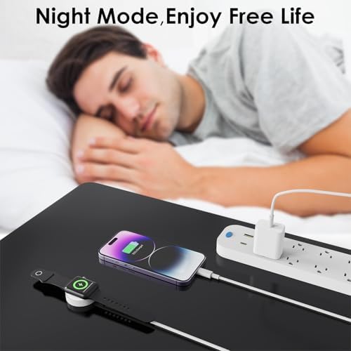 Revolutionize Your Charging Game with the MFi Certified 2-in-1 USB C Cable & 20 W Wall Adapter – Effortlessly Power Your i Phone 16/15 and Apple Watch Ultra/SE/2-9 Simultaneously with a Durable 4 FT Charging Solution for Enhanced Convenience and Speed