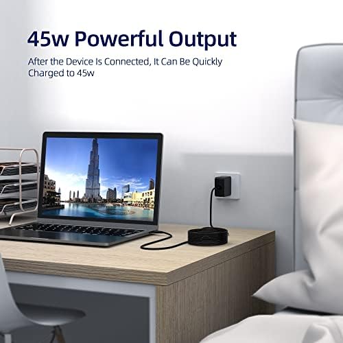 Asus Chromebook USB C AC Charger – High-Speed 45 W Power Adapter for CZ11, CZ1104, Flip C302, C101 & More – Flawless Compatibility & Safety Certified – 30-Day Hassle-Free Return & 12-Month Warranty